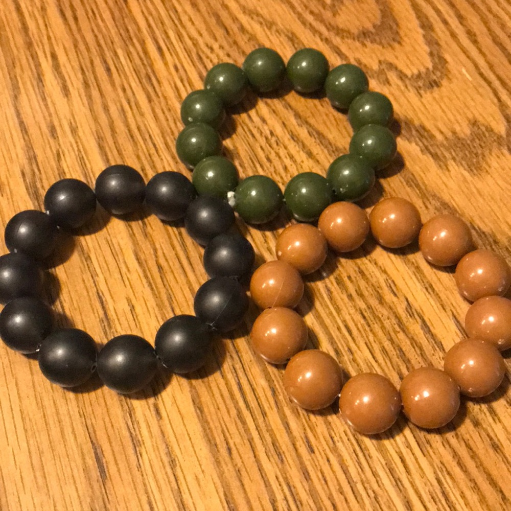Big Beaded Bracelets